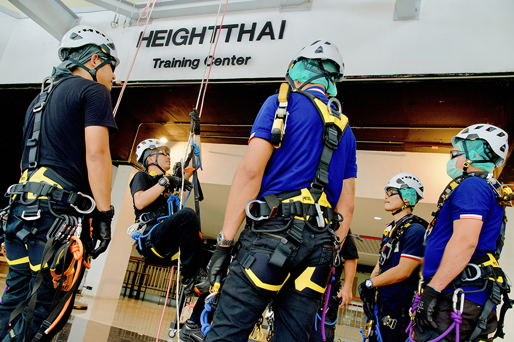 Rope access training 2023 heightthai
